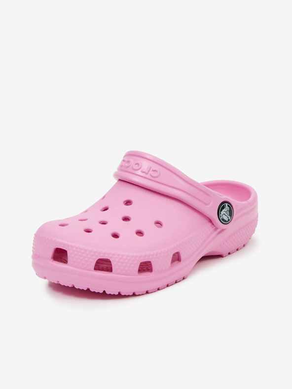 Crocs Pantofle dětské Růžová