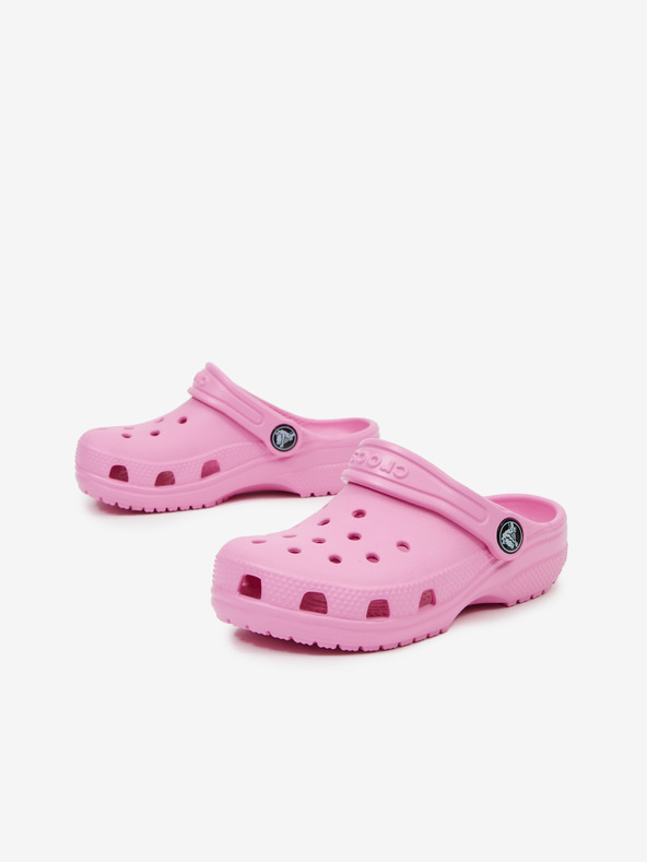 Crocs Pantofle dětské Růžová