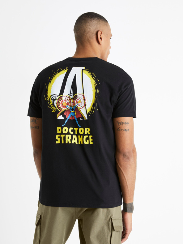 Celio Doctor Strange T-shirt Negro