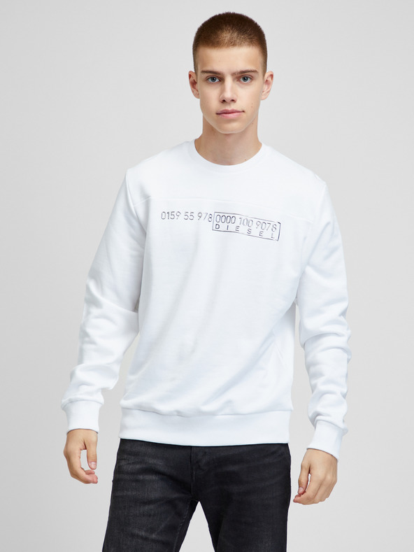 Diesel Cory Sweatshirt Bianco