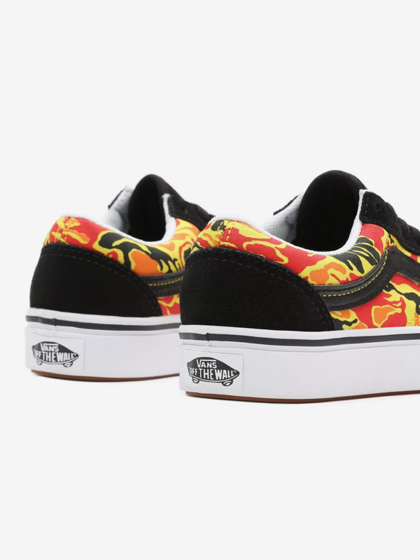 Vans Flame Camo ComfyCush Old Skool Tenisky dětské Černá