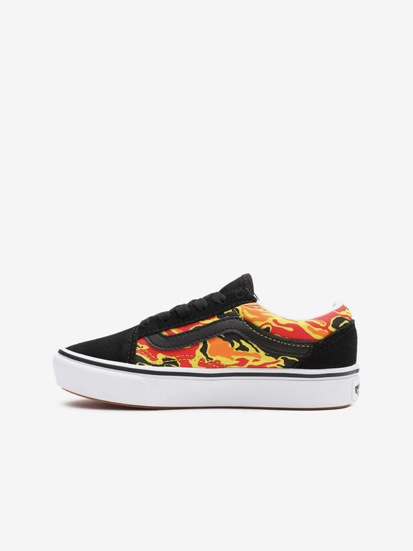 Vans Flame Camo ComfyCush Old Skool Tenisky dětské Černá