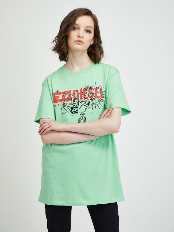 Diesel Daria T-shirt Zelen