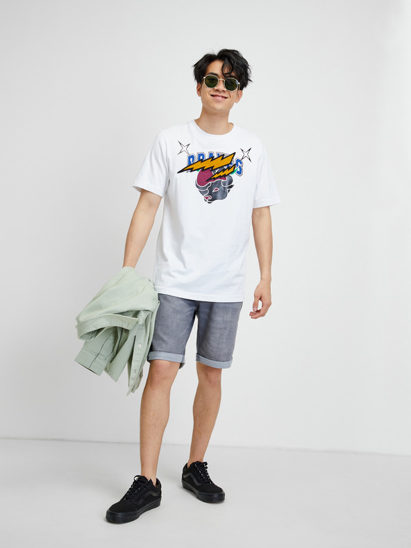 Diesel Just T-shirt Blanco