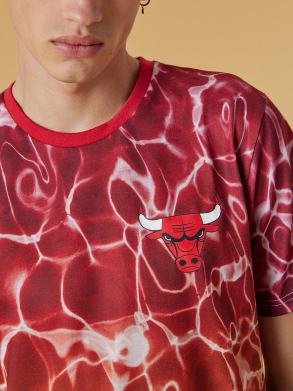 New Era Chicago Bulls NBA Team T-shirt Rojo