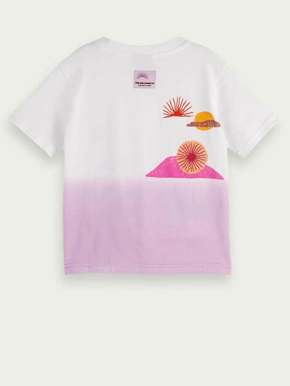 Scotch & Soda Camiseta Infantil Rosa