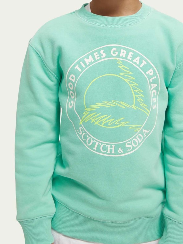 Scotch & Soda Sudadera Infantil Verde