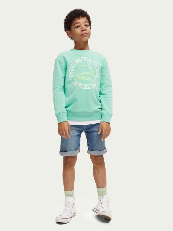 Scotch & Soda Sudadera Infantil Verde