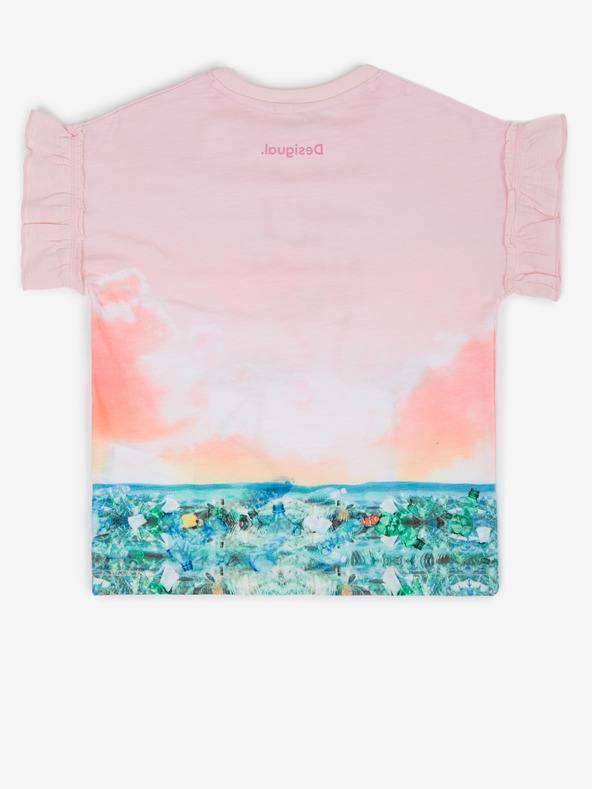 Desigual Velez Kids T-shirt Rosa