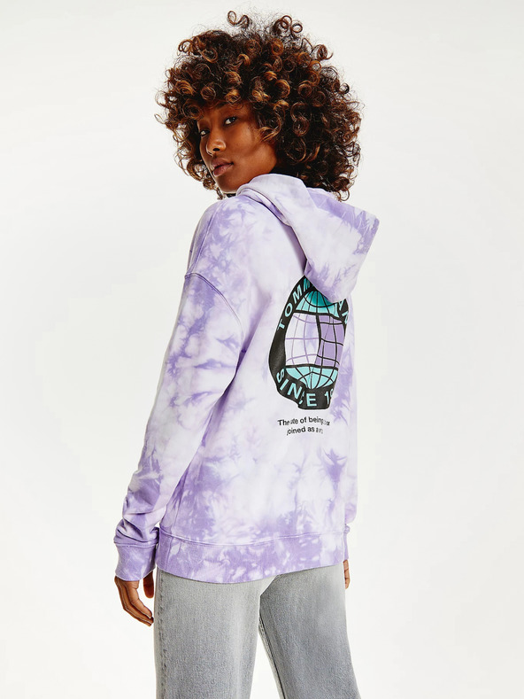 Tommy Jeans Sudadera Violeta