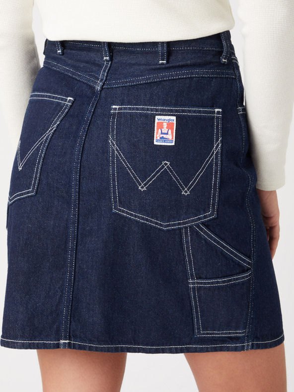 Wrangler Falda Azul