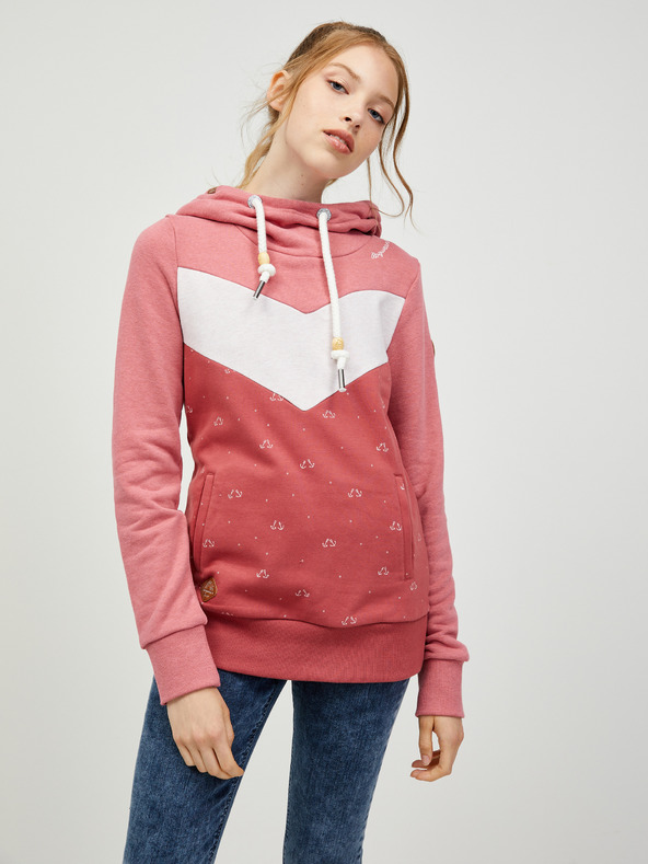 Ragwear Trega Sweatshirt Rosa