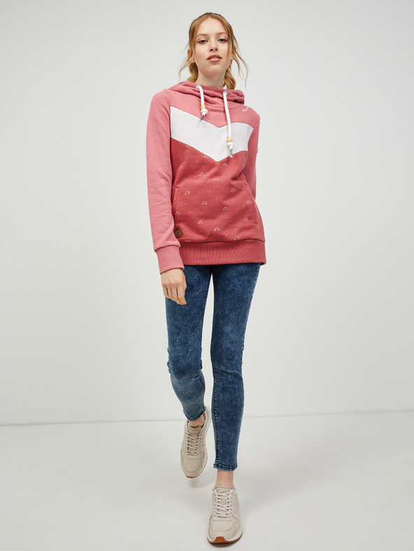 Ragwear Trega Sweatshirt Rosa