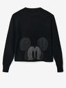 Desigual Mickey Patch Denim Svetr