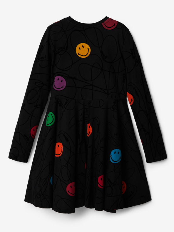 Desigual Alvarez Kids Dress Negro