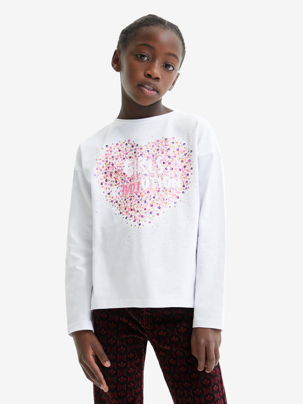 Desigual Alba Kids T-shirt Blanco