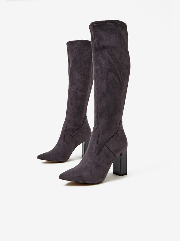 Caprice Botas Altas Gris