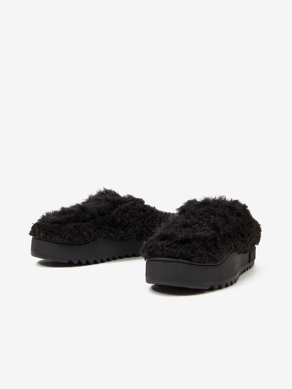 Diesel Shika Slippers Negro