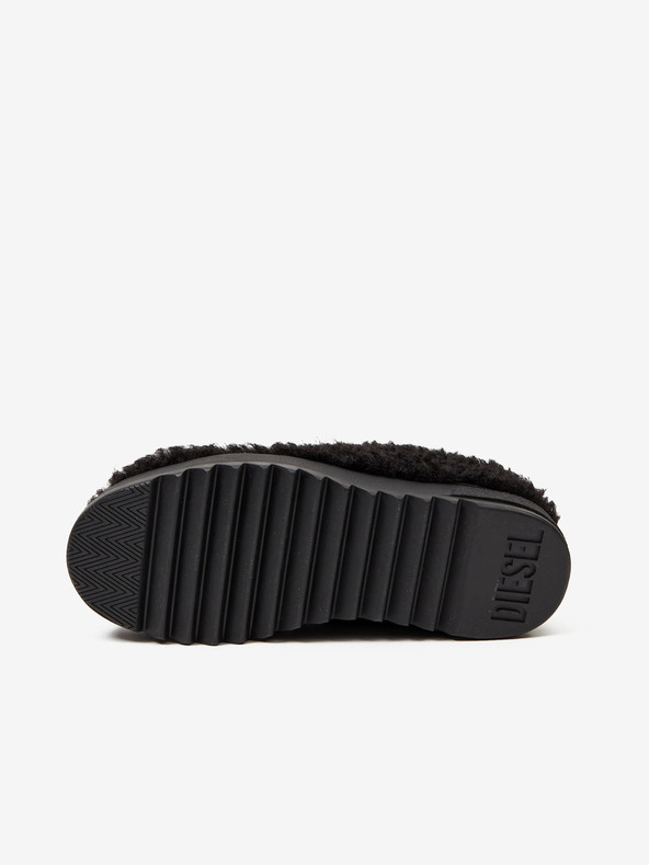 Diesel Shika Slippers Negro