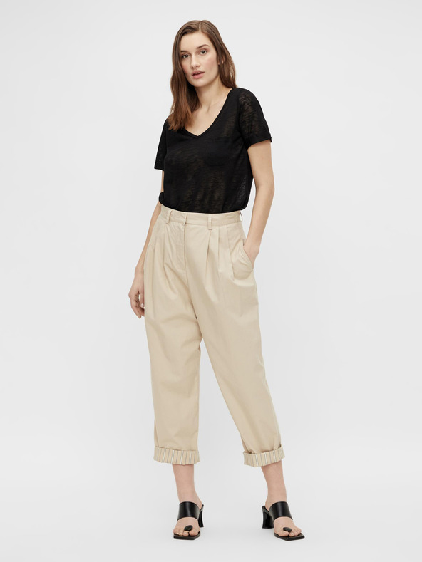 .OBJECT Nancy Trousers Blanco