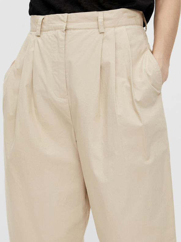 .OBJECT Nancy Trousers Blanco