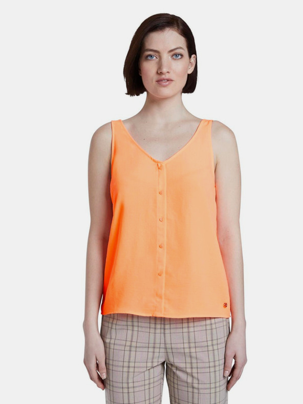 Tom Tailor Denim Blusa Naranja