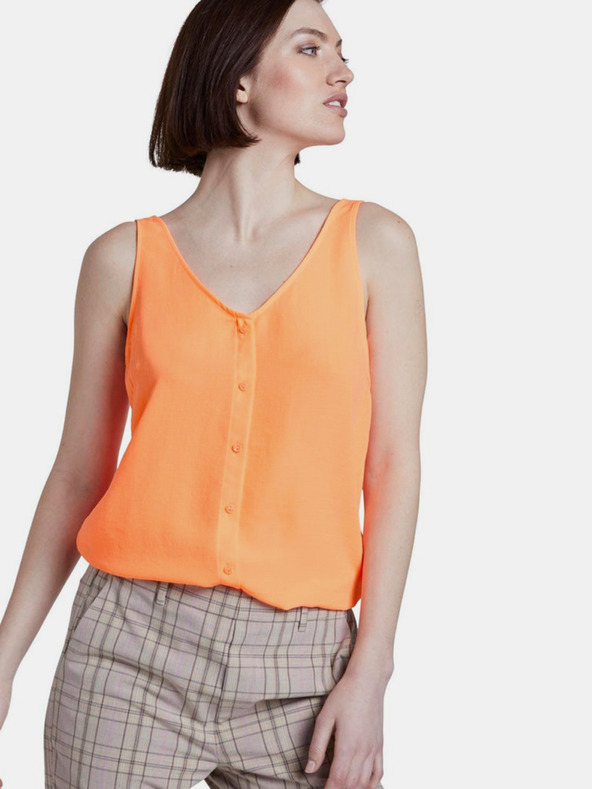 Tom Tailor Denim Blusa Naranja