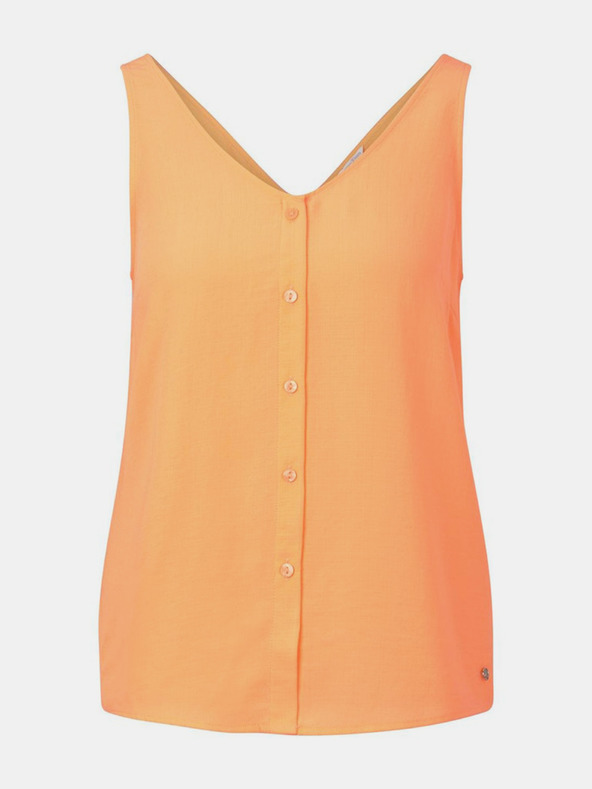 Tom Tailor Denim Blusa Naranja