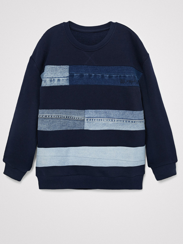 Desigual Ares Kids Sweatshirt Azul