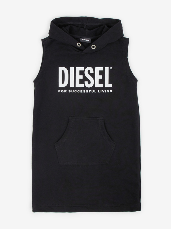 Diesel Vestido Infantil Negro