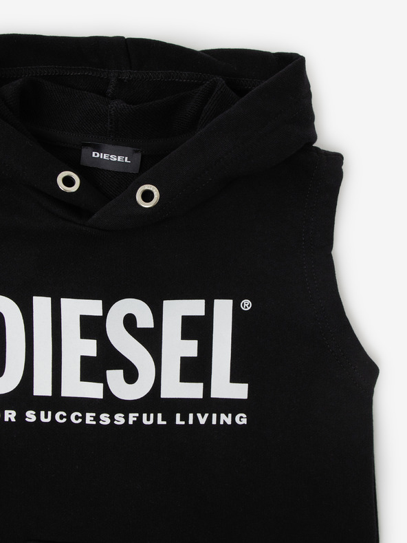 Diesel Vestido Infantil Negro