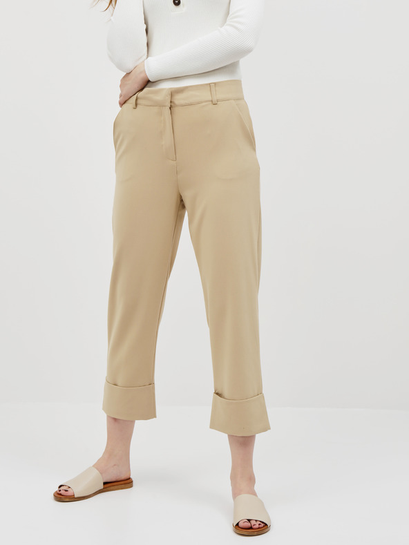 Jacqueline De Yong Wagner Trousers Beis