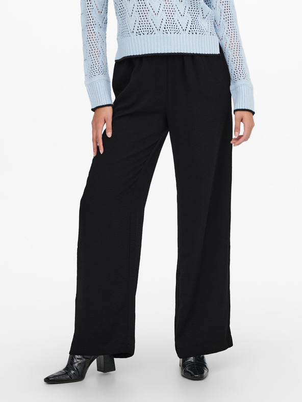 Jacqueline De Yong City Trousers Negro