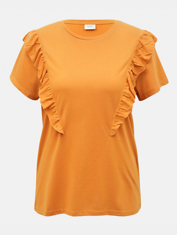 Jacqueline De Yong Karen T-shirt Naranja