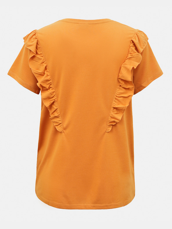 Jacqueline De Yong Karen T-shirt Naranja