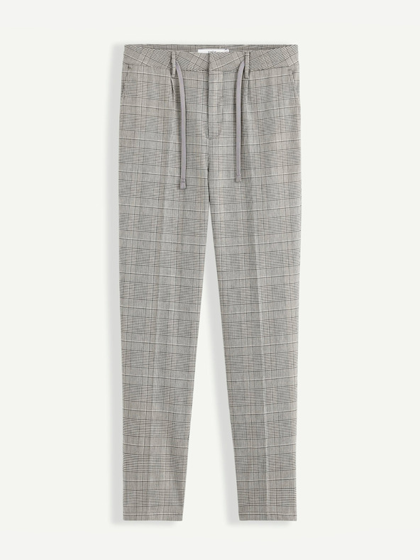 Celio 24H Avocheck Trousers Gris