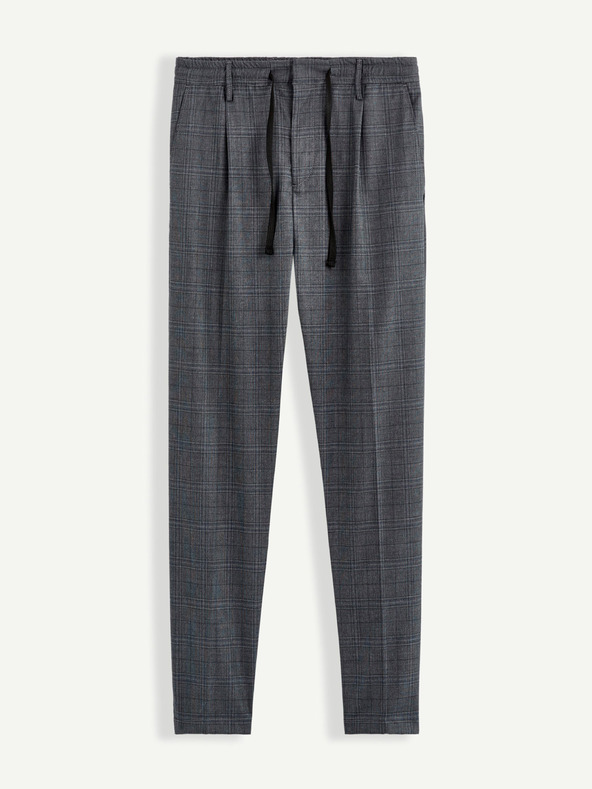 Celio Avocheck Trousers Gris