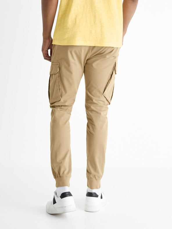 Celio Pobattle  Trousers Beis