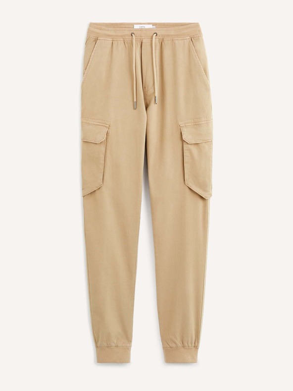 Celio Pobattle  Trousers Beis