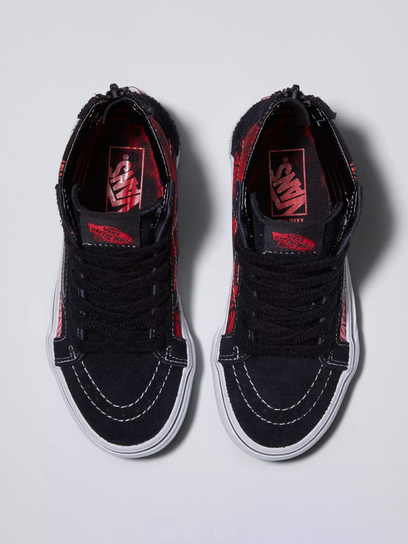 Vans Vans X Stranger Things Sk8-Hi Zip Kids Sneakers Negro