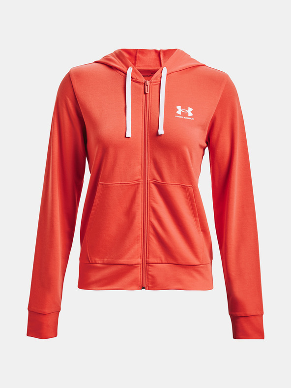 Under Armour Rival Terry FZ Sweatshirt Naranja