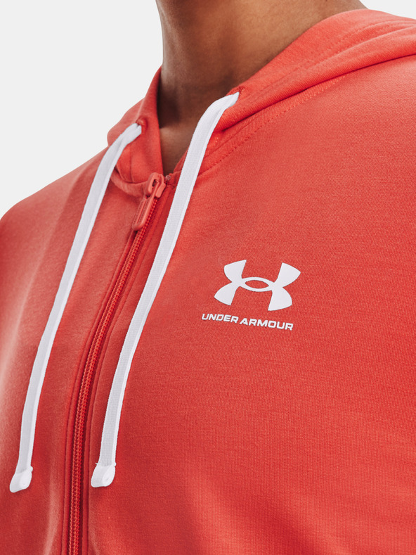 Under Armour Rival Terry FZ Sweatshirt Naranja