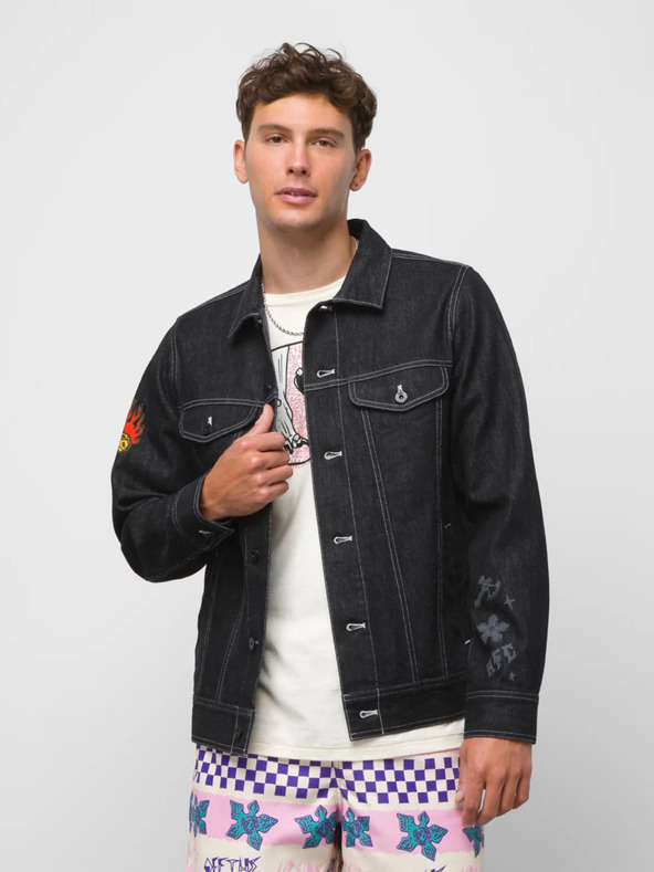 Vans Vans X Stranger Things HFC Jean Jacket Negro