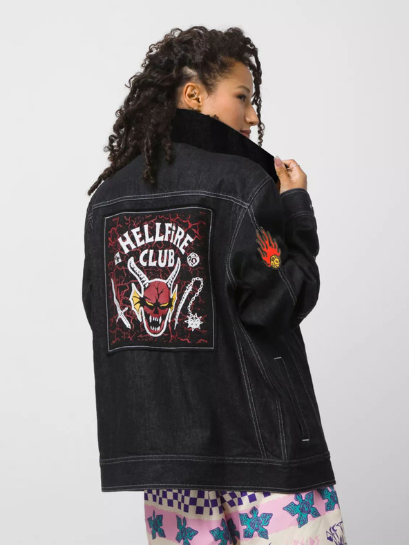 Vans Vans X Stranger Things HFC Jean Jacket Negro