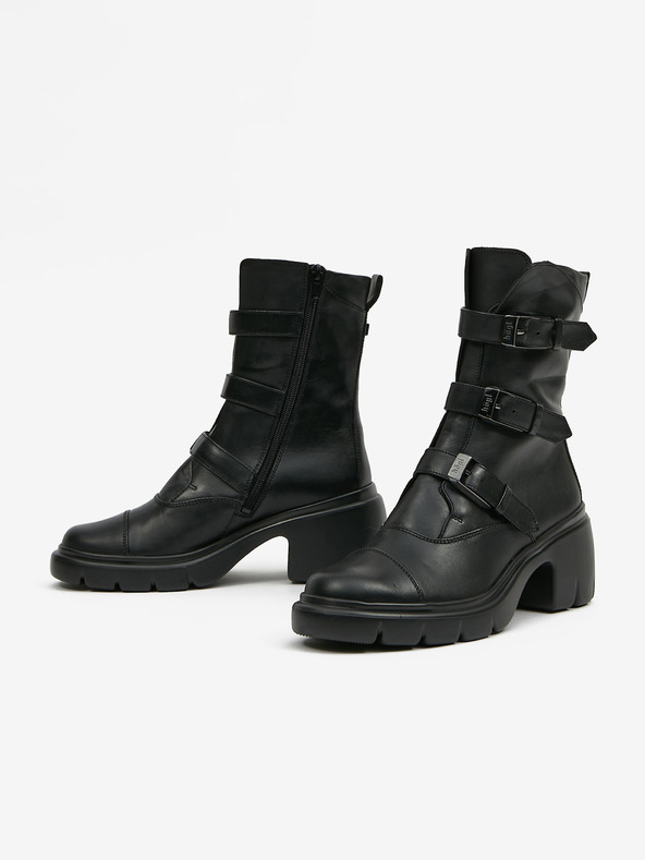 Högl Biker Ankle Boots Negro