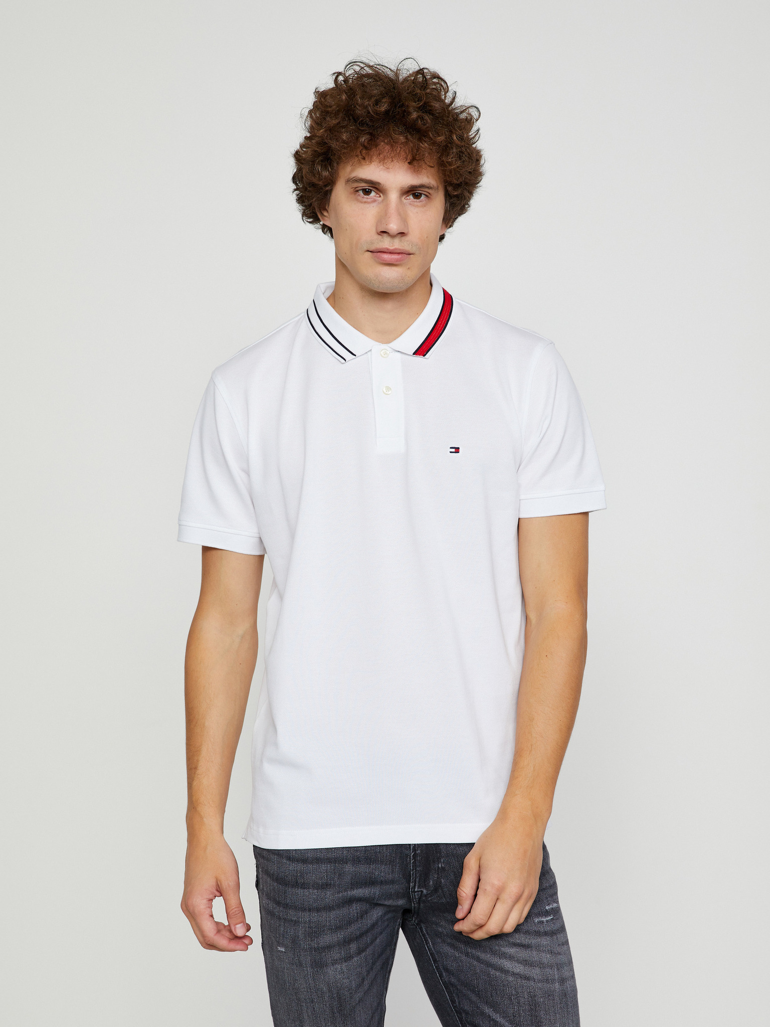 Sophisticated Tipping Polo triko Tommy Hilfiger