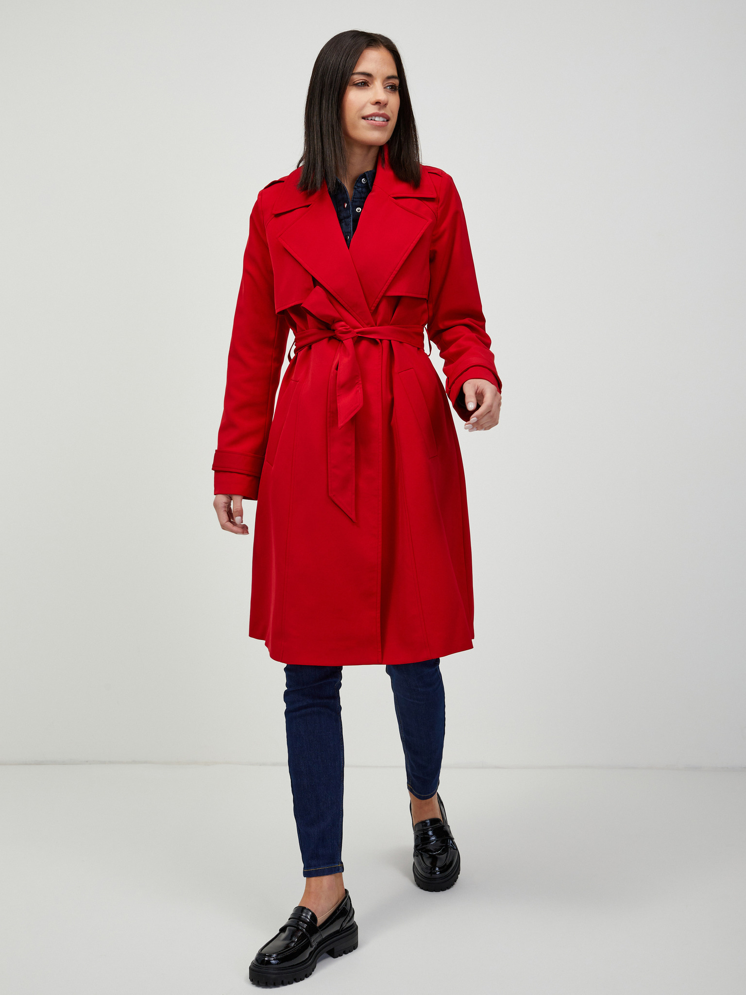 Kabát Orsay | Červená | Dámské | 38