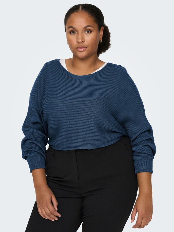 ONLY CARMAKOMA Adaline Sweater Azul