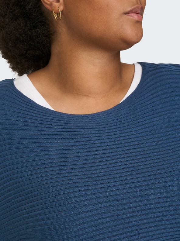 ONLY CARMAKOMA Adaline Sweater Azul