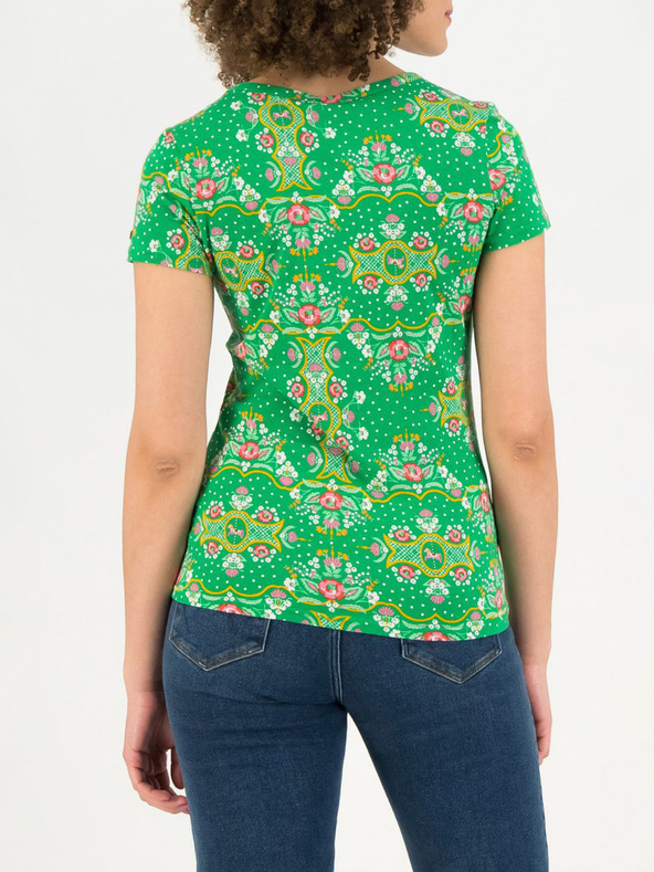 Blutsgeschwister Carnival Carousel T-shirt Verde